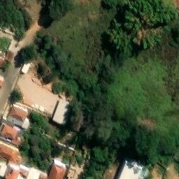 Sand Volleyball Court in Conceição dos Ouros, MG — aerial view