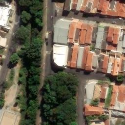 Sand Volleyball Court in Pedreira, SP — aerial view