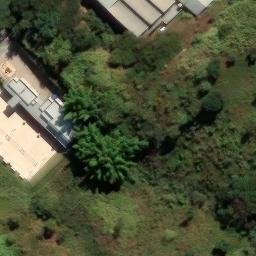 Sand Volleyball Court in Pedreira, SP — aerial view