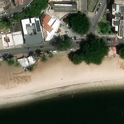 Vôlei na Ilha — aerial view