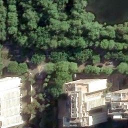 Quadra de Vôlei — aerial view