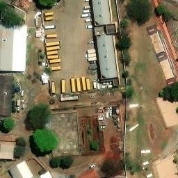 Sand Volleyball Court in Ibiporã, PR — aerial view