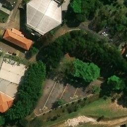 Sand Volleyball Court in São Paulo, SP — aerial view