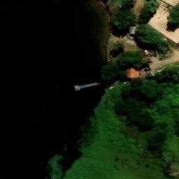 Sand Volleyball Court in São Paulo, SP — aerial view