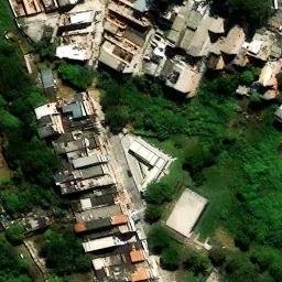 Lago Azul — aerial view