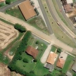 Sand Volleyball Court in Castro, PR — aerial view