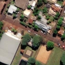 Quadra de Vôlei de Areia — aerial view