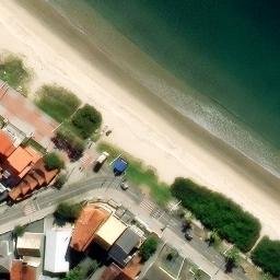 Praia da Enseada — aerial view