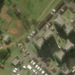 Quadra de areia — aerial view