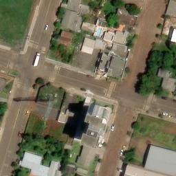 Sand Volleyball Court in Esportes, SC — aerial view