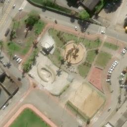 Quadra de Vôlei de Areia — aerial view