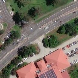 Parklands Beach Volleyball — aerial view