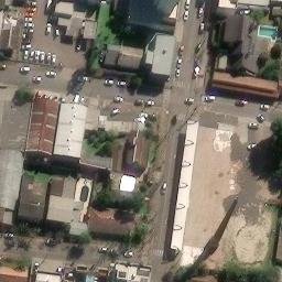 Sand Volleyball Court in Estância Velha, RS — aerial view