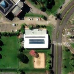 Vôlei de Praia — aerial view