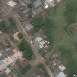 Pracinha Cândida Vargas — aerial view
