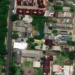 Sand Volleyball Court in Canoas, RS — aerial view