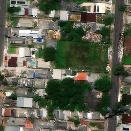 Sand Volleyball Court in Canoas, RS — aerial view
