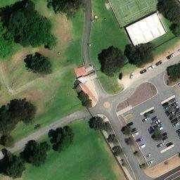 Pickleball West — aerial view