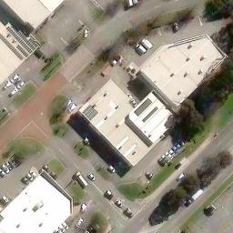 Canning Vale Indoor Beach Volleyball — aerial view