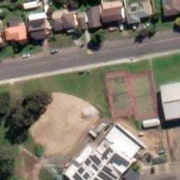 Singleton Volleyball Community Page — aerial view
