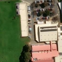 Brighton Volleyball Stadium — aerial view