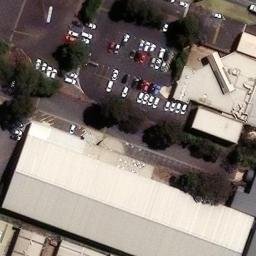 Vic Beach Volleyball — aerial view