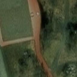 Sand Volleyball Court — aerial view