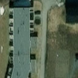 Sand Volleyball Court — aerial view