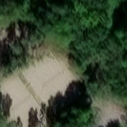 Sand Volleyball Court — aerial view