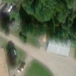 Sand Volleyball Court — aerial view
