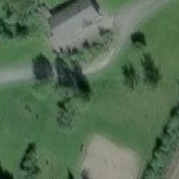Sand Volleyball Court — aerial view