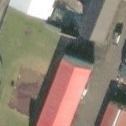 Sand Volleyball Court — aerial view
