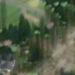 Sand Volleyball Court — aerial view