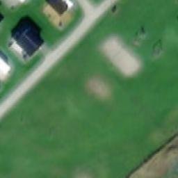 Sand Volleyball Court — aerial view