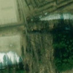 Sand Volleyball Court — aerial view