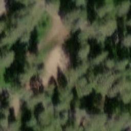 Sand Volleyball Court — aerial view