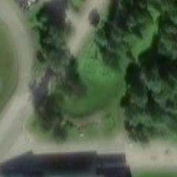 Sand Volleyball Court — aerial view