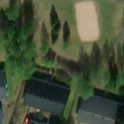 Sand Volleyball Court — aerial view