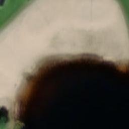 Sand Volleyball Court — aerial view