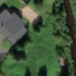 Sand Volleyball Court — aerial view