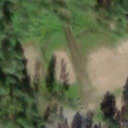 Sand Volleyball Court — aerial view