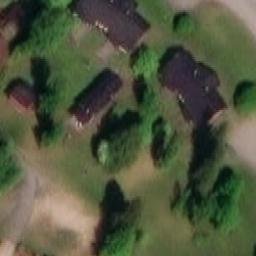 Grass Volleyball Court — aerial view