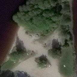 Volleyball Court — aerial view