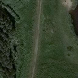 Sand Volleyball Court — aerial view