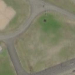 Sand Volleyball Court — aerial view