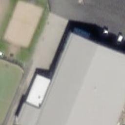 Sand Volleyball Court — aerial view