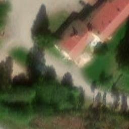 Sand Volleyball Court — aerial view