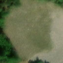 Sand Volleyball Court — aerial view