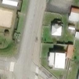 Sand Volleyball Court — aerial view