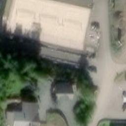 Sand Volleyball Court — aerial view